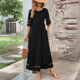 Aubrey™ – Flattering Tummy-Smoothing Midi Dress