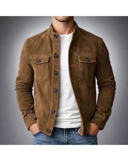 Mario - Chaqueta de inspiración militar con presencia elegante - Camila Fashions