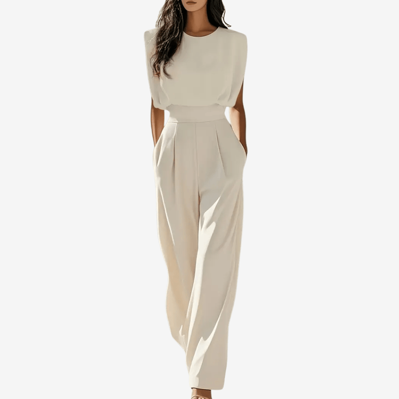 Ariia™ Shaped-Waist Jumpsuit