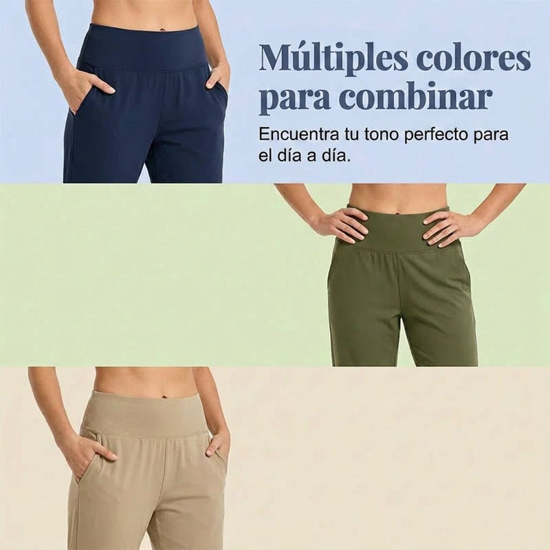 Mara - Pantalones de yoga elegantes con efecto moldeador