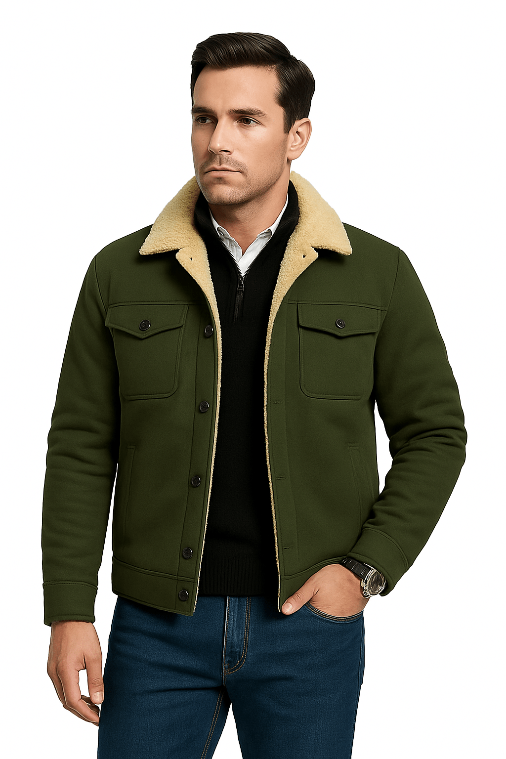 David | Chaqueta Bomber con Estilo