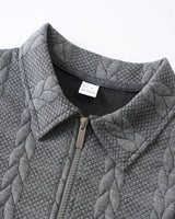 Hugo – Cable-Knit Half-Zip Jumper - Camila Fashions