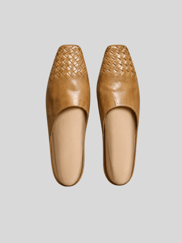 Helma Genuine Leather Mules