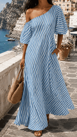 Amalfi Dress | Elegant Maxi with Coastal Ease
