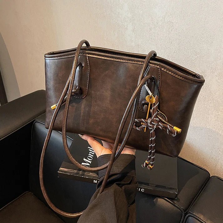 Renata - Bolso vintage de piel sintética