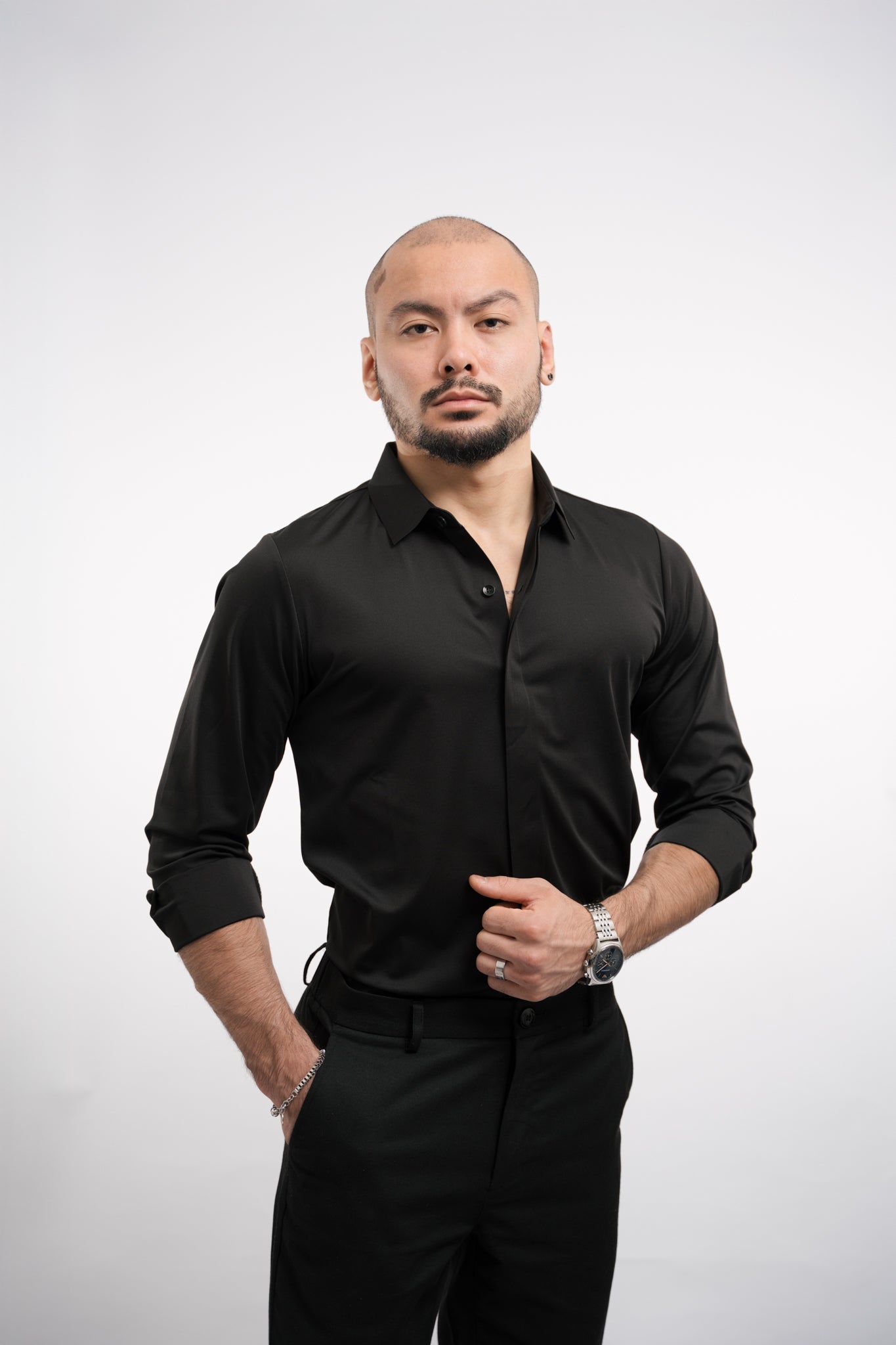Alfonso Camisa con Botones Antiarrugas