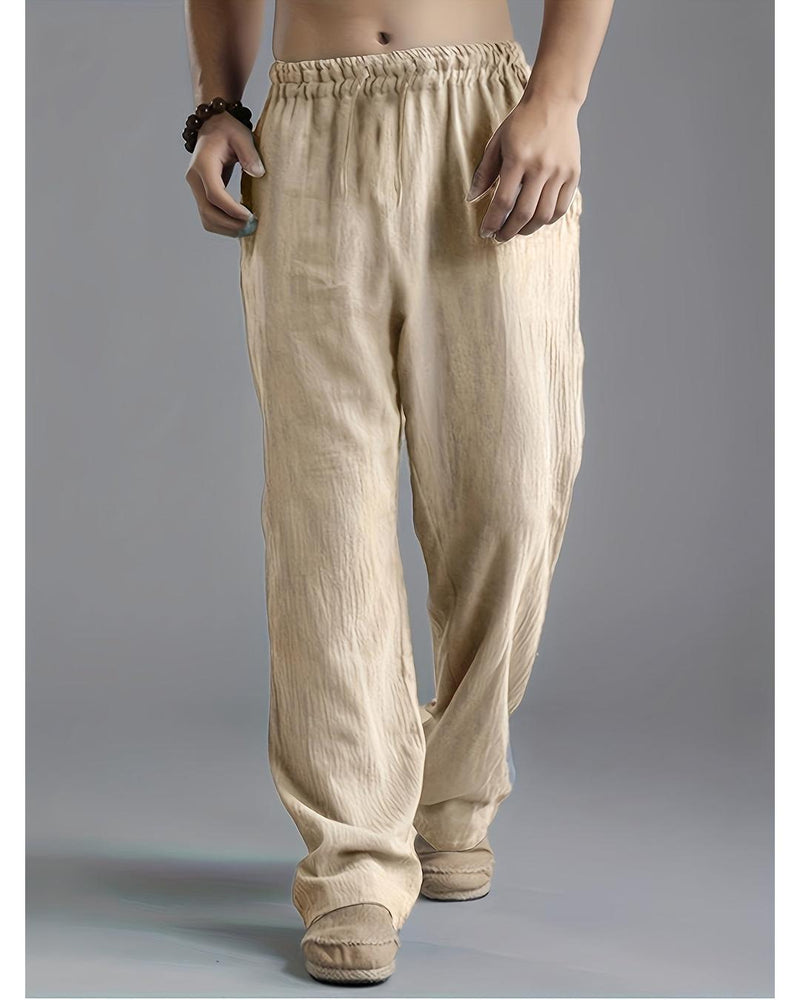 Mateo – Men's Linen Trousers - Camila Fashions