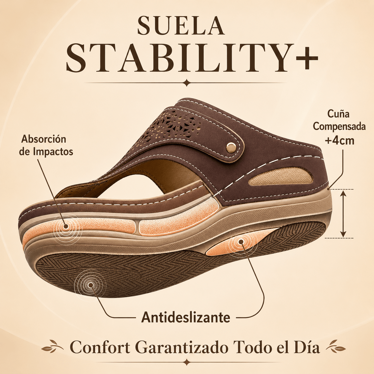 Cádiz™ | Sandalias de Confort y Estilo para el Día a Día