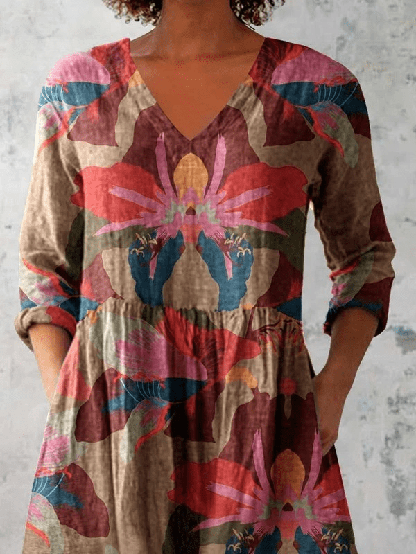 Eva | Blusa larga de cuello en V