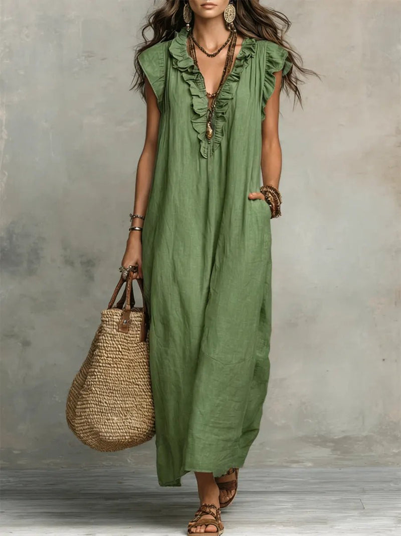 Camélia | Bohemian Maxi Dress