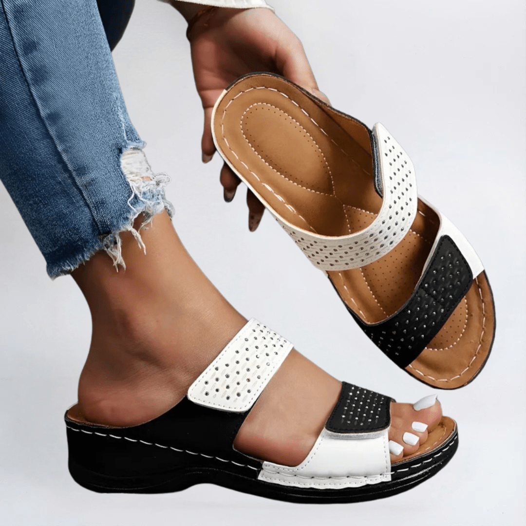Lia - Sandalias ortopédicas elegantes