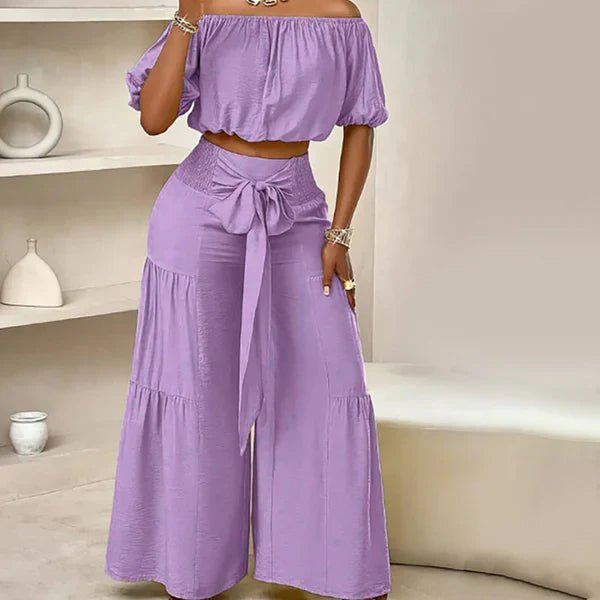Valeria - Conjunto elegante de dos piezas