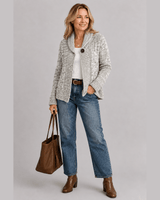 Buttoned Chunky Cardigan Knitting Pattern