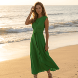 Eva | Vestido elegante sin mangas con cintura ajustable