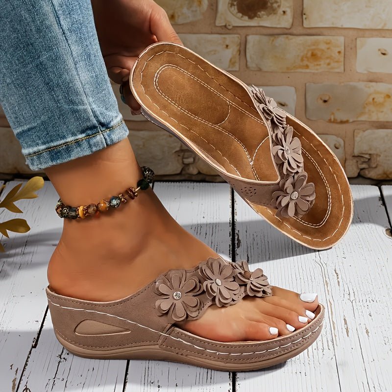 VALERINA MILANO | Sandalias comodidad florales Celia