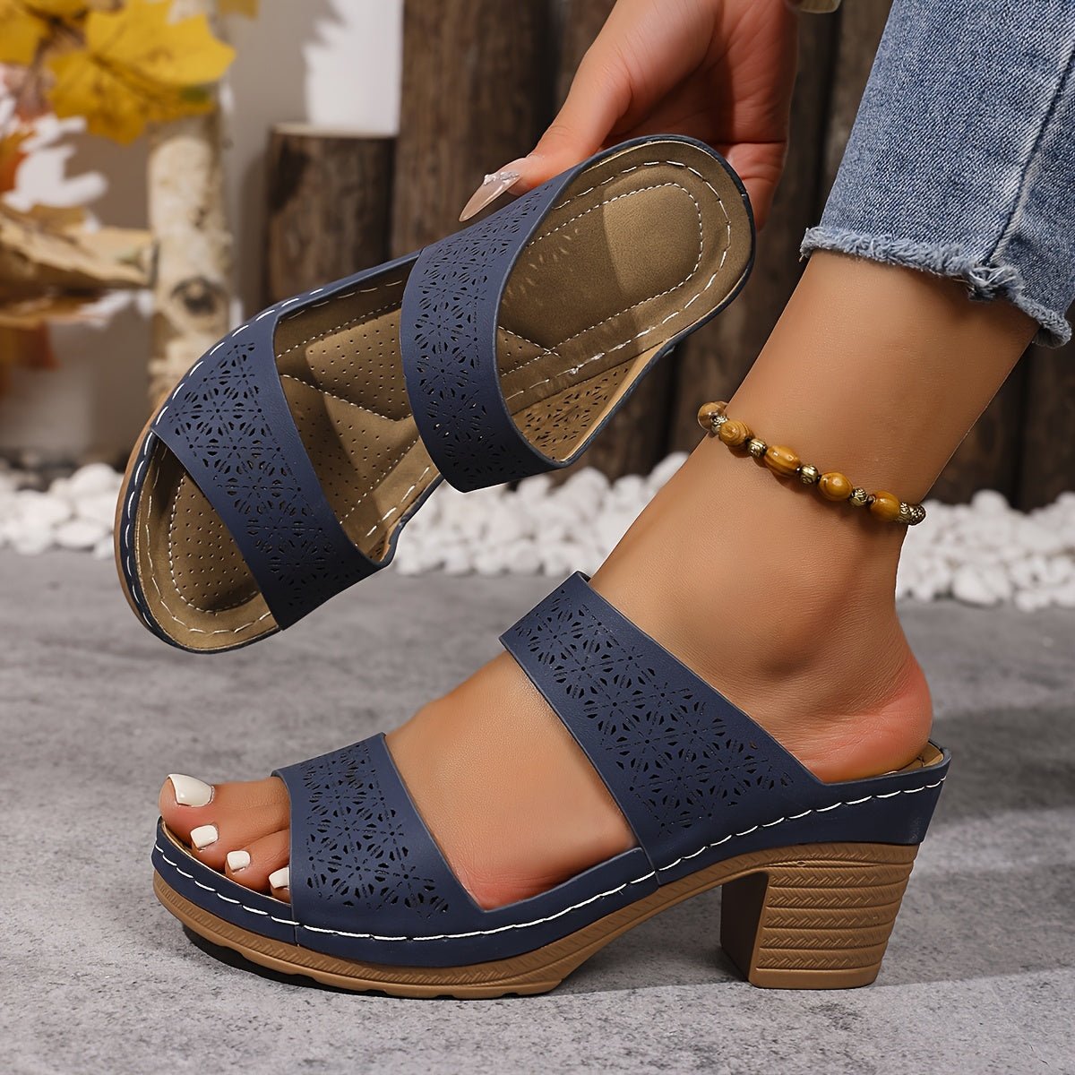 VALERINA MILANO | Sandalias ortopédicas elegantes comodidad Virginia