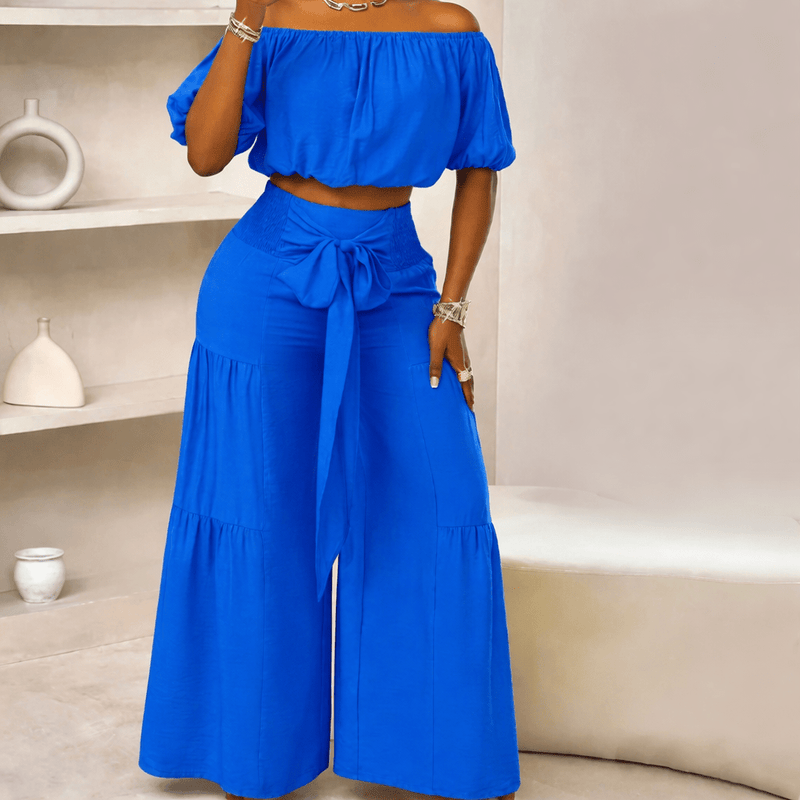 Valeria - Conjunto elegante de dos piezas
