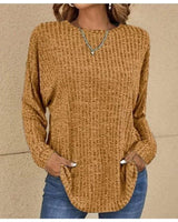 Irene - Classic Casual Long-Sleeve Jumper - Camila Fashions