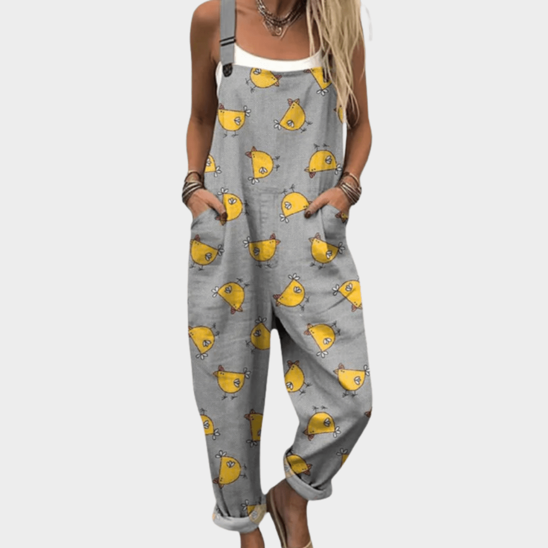 Peto estampado cómodo
