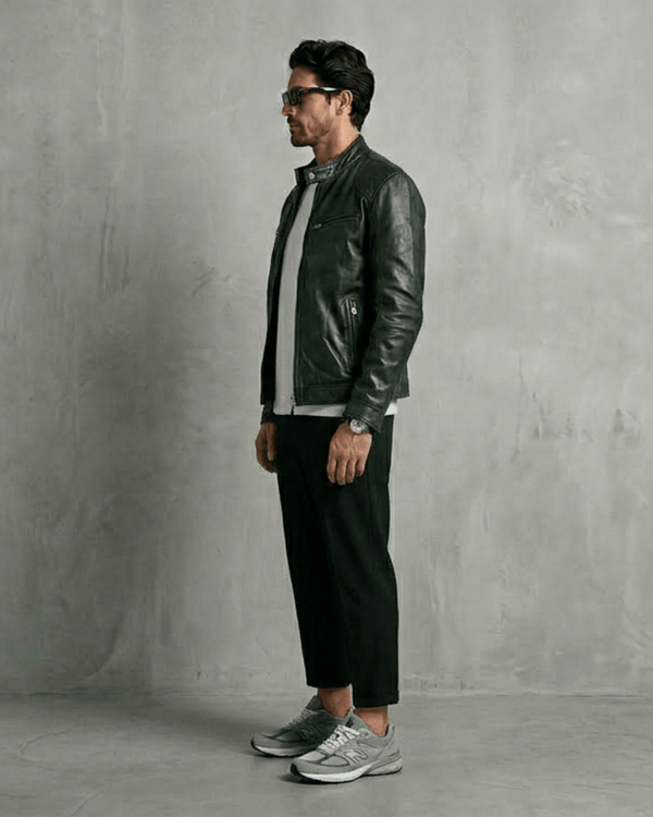 LEATHER JACKET - Camila Fashions