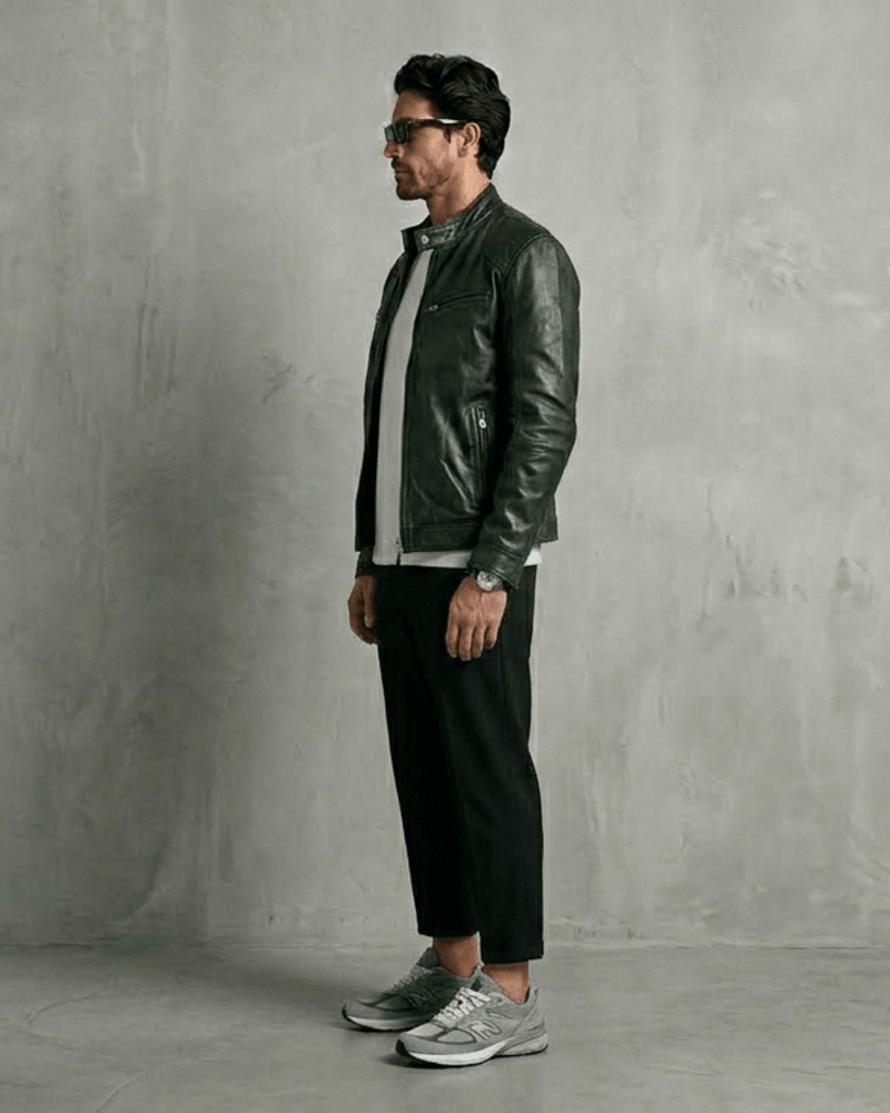 LEATHER JACKET - Camila Fashions