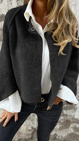 Elvira | Chaqueta suave de cuello redondo