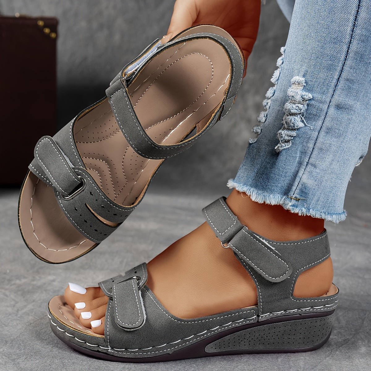 VALERINA MILANO | Sandalias ortopédicas comodidad Sofía