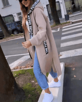Marina | Chaqueta larga con capucha