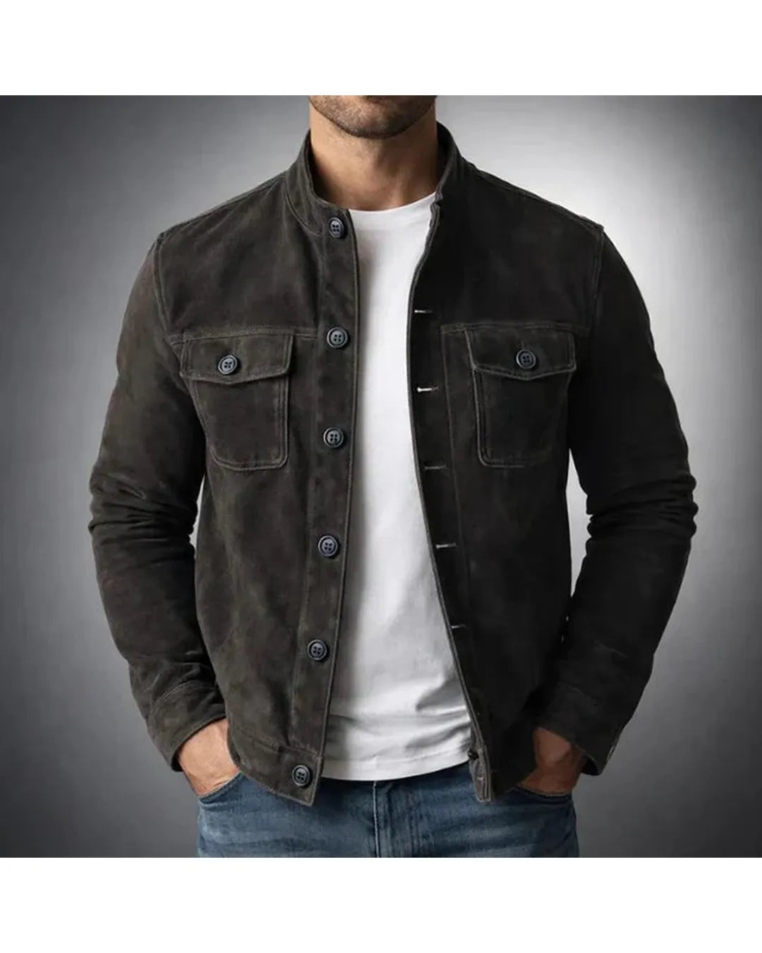 Mario - Chaqueta de inspiración militar con presencia elegante - Camila Fashions