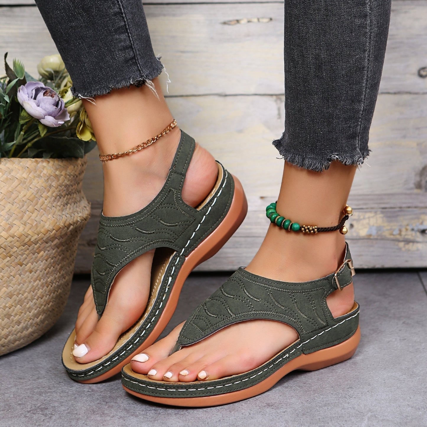 VALERINA MILANO | Sandalias comodidad ergonómico Adela