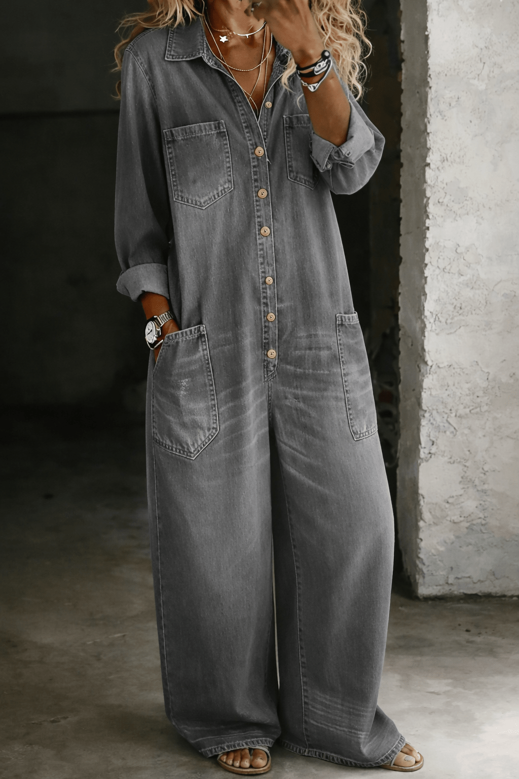 Lena | Mono cómodo de estilo informal