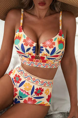 Fiona - Bikini moldeador elegante de cintura alta