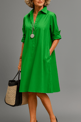 Vyana | Vestito Midi Raffinato ed Elegante