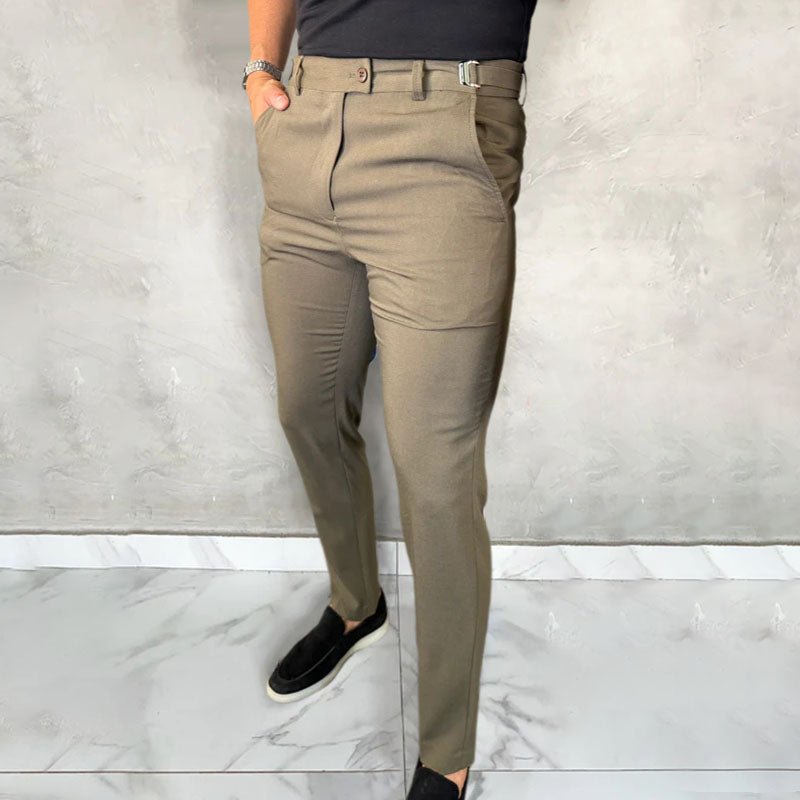 Álvaro - Pantalón masculino slim fit de Valerina Milano