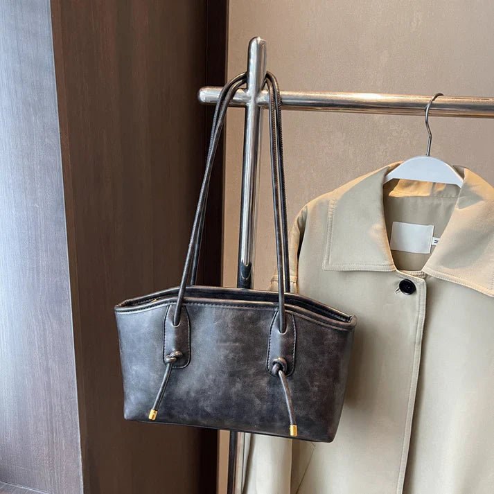 Renata - Bolso vintage de piel sintética