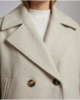 Adriana | Elegant Double-Breasted Button Jacket - Camila Fashions