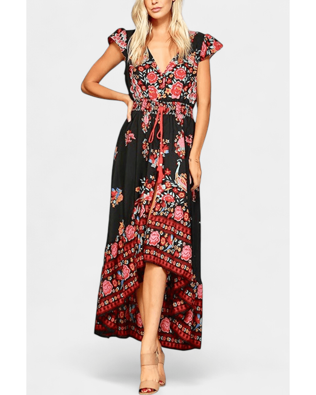 Chiara | Vestido Floral - Camila Fashions