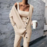 Noa – Conjunto cómodo y elegante de 3 piezas