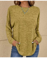 Irene - Classic Casual Long-Sleeve Jumper - Camila Fashions