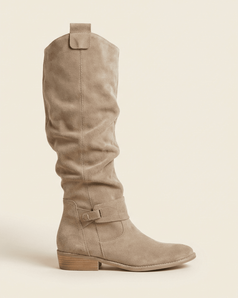Lina - Botas de efecto ante cómodas y cálidas