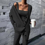 Noa – Conjunto cómodo y elegante de 3 piezas