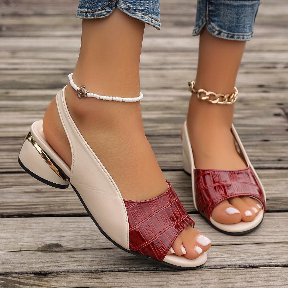 VALERINA MILANO | Sandalias elegantes comodidad Carlota