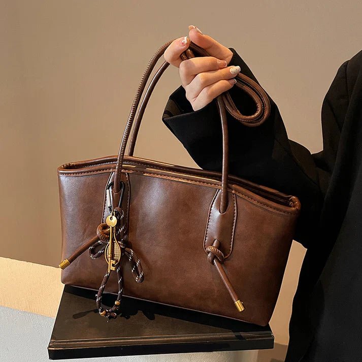 Renata - Bolso vintage de piel sintética