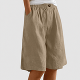 Madeleine | Ruime Shorts met Elastische Taille