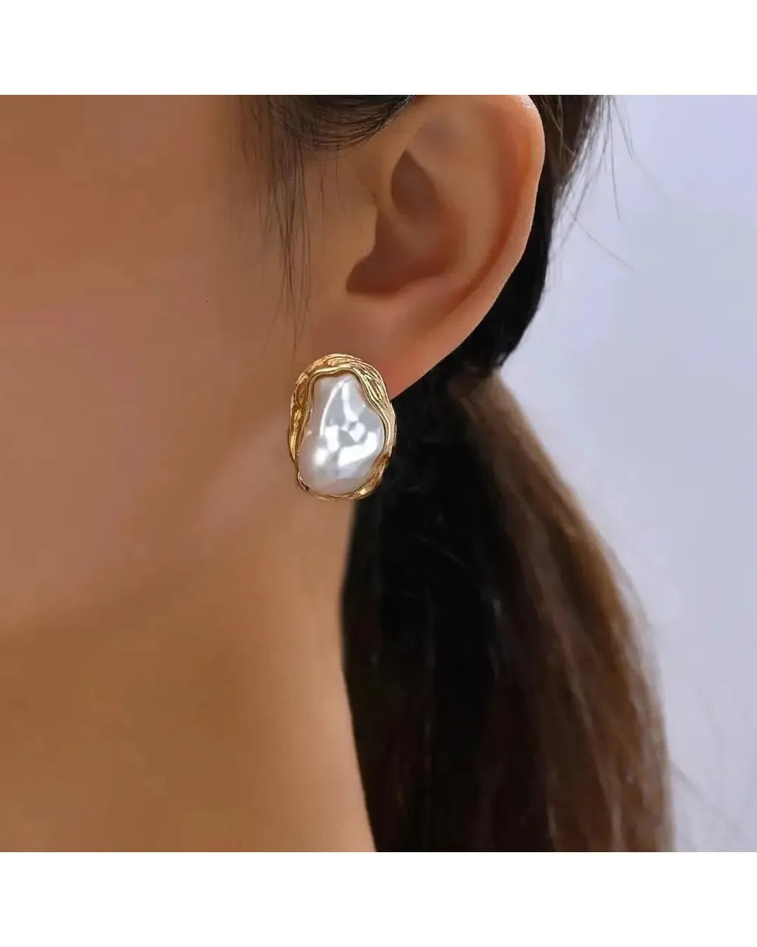 PENDIENTES PERLA - Camila Fashions