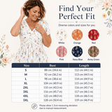 Vestito Donna Scollo a V Stampa Floreale con Vita Twist