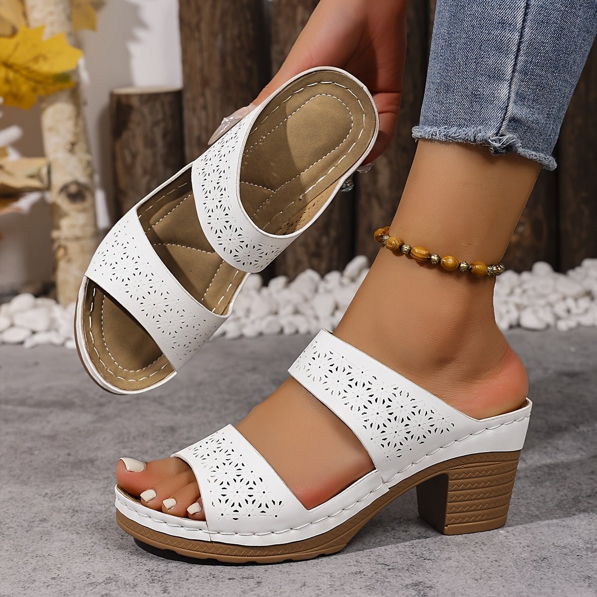VALERINA MILANO | Sandalias ortopédicas elegantes comodidad Virginia