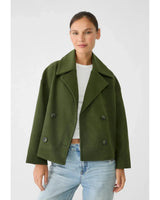 Adriana | Elegant Double-Breasted Button Jacket - Camila Fashions