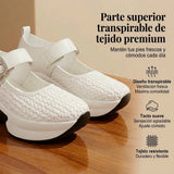 Nora - Mary Janes de plataforma transpirables y cómodas