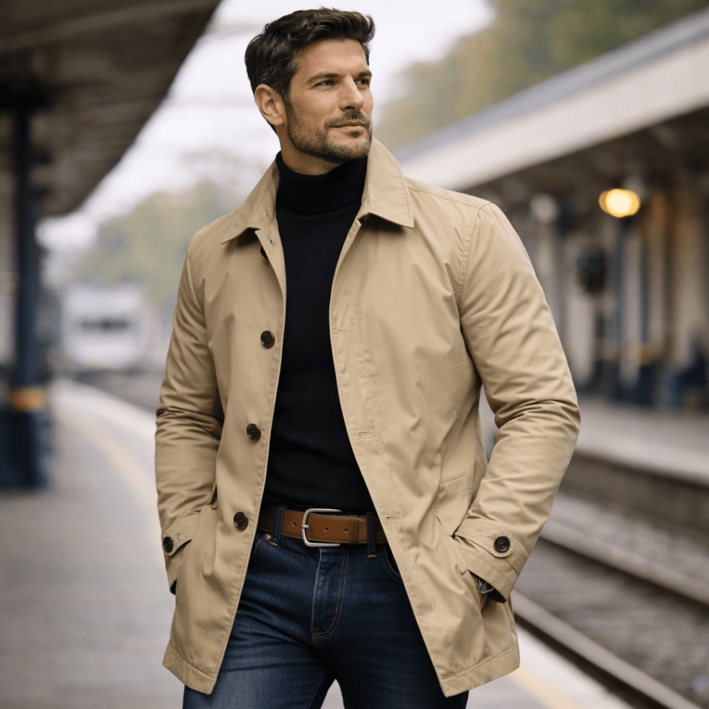 Adrian | Abrigo Elegante para Hombre